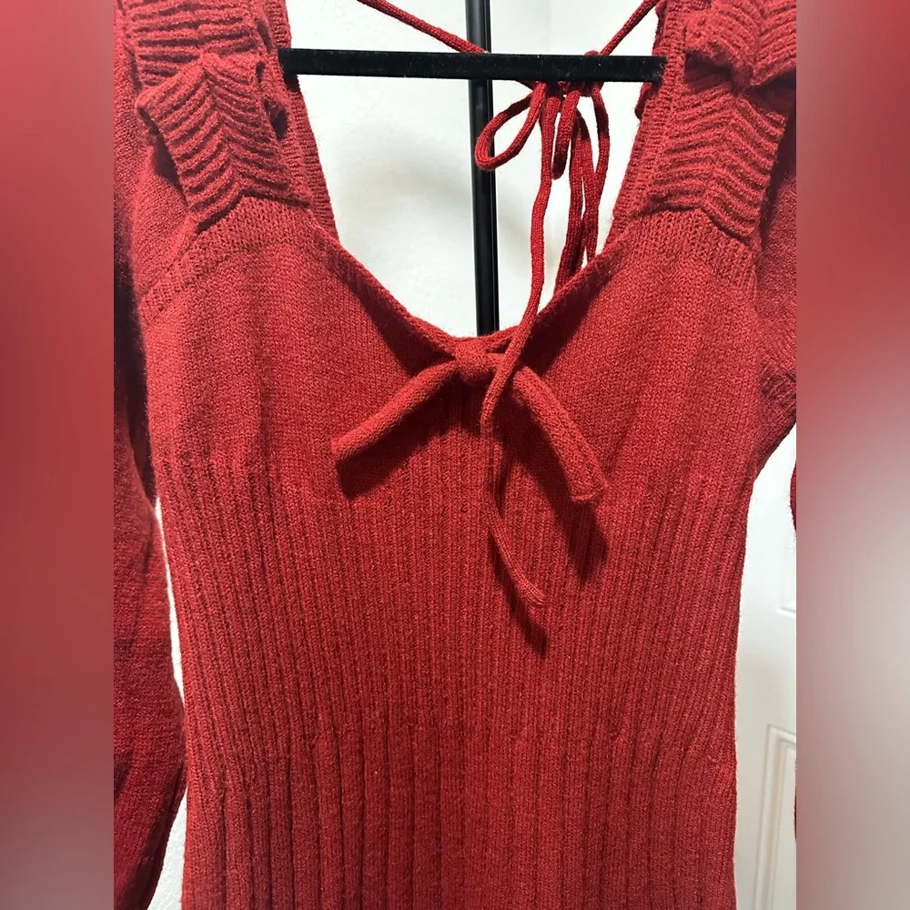 CIDER RED DRESS - Picture 3 of 3